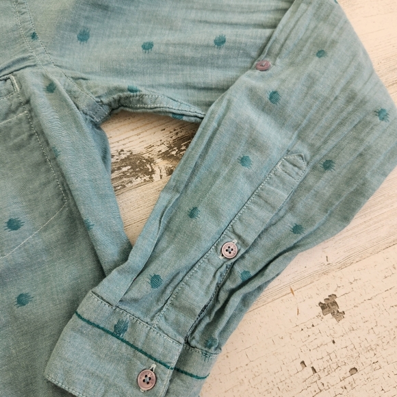 Horny Toad Toad&Co Roxann Button Down Printed Shirt XS - Picture 3 of 8